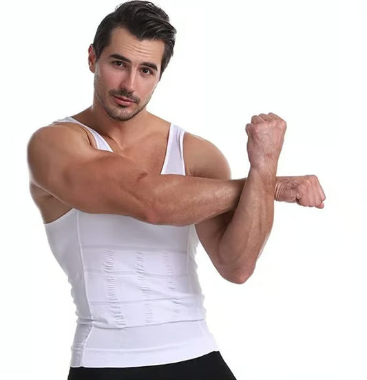 🔥Gilet de compression amincissant pour hommes pour le contrôle de l'abdomen et de la taille